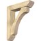 Ekena Millwork Legacy Slat Rough Sawn Bracket w/ Offset Brace, Douglas Fir, 6"W x 24"D x 28"H BKT0604X24X28LEC06RDF - alternate 1